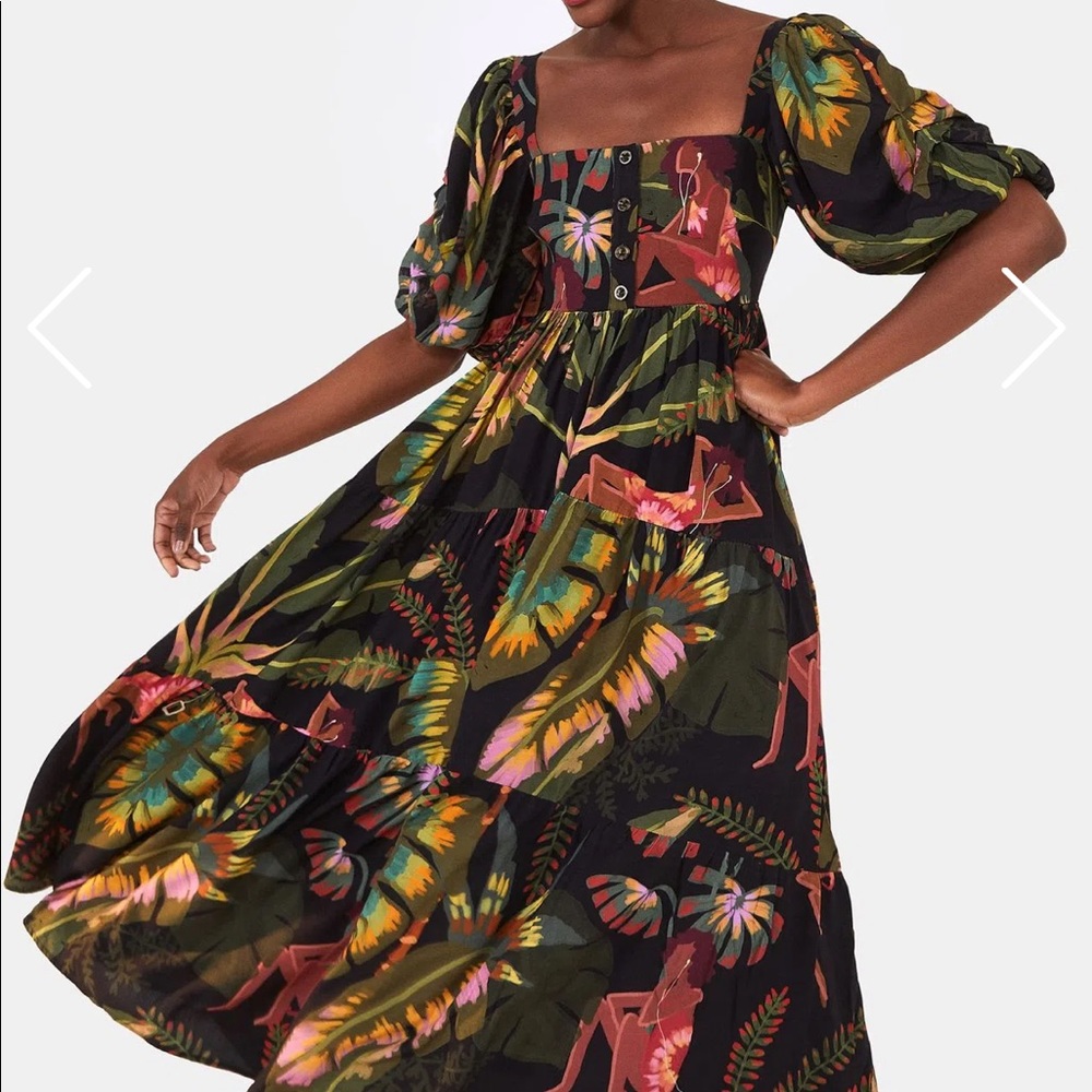 Farm Rio Dress Contando Estrelas - Picture 2 of 4